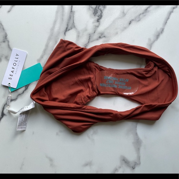 NWT* Seafolly Longline Active Tri & Hipster Bottom - Picture 7 of 10